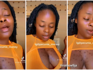 She dey Collect WotoWoto Reactions As Peculia Wins Best Chest Award with her latest video Shaking her Hairy B00bs Watch
