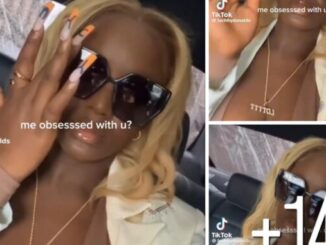 Nollywood actress Luchy Donald drop a sexy video showing half of her bre@st on TikTok (watch it)